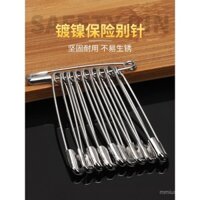 Ghim an toàn kiểu cũ để cố định quần áo, ghim kim loại lớn, vừa, nhỏ, kẹp giấy, ghim tag dày đóng hộp