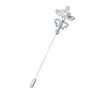 Ghim cài áo nam nữ - Trâm cài áo QT2069 - Bạc