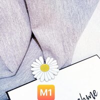 Ghim Cài Hình Hoa Cúc, Cài áo , Mũ, Balo, Túi Xách Cực Hot hj1 - M1