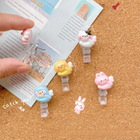 Ghim sáng tạo có đinh kẹp ảnh kẹp động vật thiên thần dễ thương bảng gỗ mềm ba chiều bảng nỉ trang trí đinh bấm