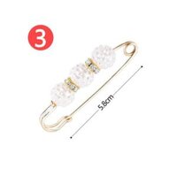 Ghimpins cài cố định quầnáo HOT TREND 2021 ulzzang - Trắng 3