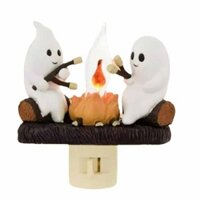 Ghost Campfire Flickering Nightlight Fire Marshmallow Night Light HalloweenGift