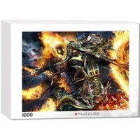 Ghost Rider Ghép Hình Giấy Gỗ 1000 Miếng Trang Trí Hộ Gia Đình Người Lớn Trẻ Em Đồ Chơi Nhà DIY Đồ Chơi Giáo Dục