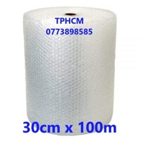 ❃△[GHTK] 30cm x 100m Màng xốp hơi ,bong bóng khí gói hàng