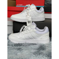GI13 - GIÀY NỮ ADIDAS HOOPS 3.0 LOW CLASSIC  SIZE 9 - HÀNG XÁCH TAY