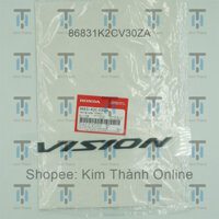[Giá 1 cái] Tem ốp sườn Vision 2021 Honda VN _ 86831K2CV