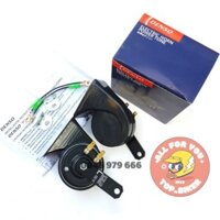 [Giá 1 cặp] Còi sên Dennso gắn ô tô-xe máy.Tặng bát,giắc Top biker