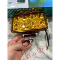 [GIÁ 1 CHIẾC] đèn led trợ sáng ô tô, đèn tăng sáng 8 bóng Runlai 12v và 24v chính hãng