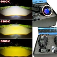 Giá 1 Đèn Bi Gầm P90 Zlight - 55W - 3 Màu - Có Pha