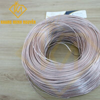 (Giá 100m) Dây điện đôi trong suốt 2x0.25mm | 2x0.5mm chuyên dụng cho led neon, bảng hiệu, audio