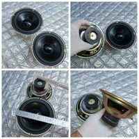 giá 2 loa JVC đường kính khoảng 16,7cm cũ tháo thùng