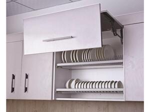 Giá bát cố định 2 tầng Huge inox nan 304 mờ  H-BD1580S