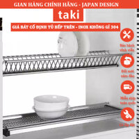 Giá Bát Cố Định Tủ Bếp Dạng Chữ V TAKI CAO CẤP, INOX 304, Giá Bát Cố Định, BẢO HÀNH TRỌN ĐỜI - Có Thợ Lắp