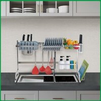 Giá Bát Để Trên Chậu Rửa Inox 304 GROB GOS-650 / GOS-850, Thiết kế rời có thể di động kệ ở nhiều vị trí trong bếp