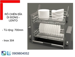 Giá bát di động Hafele 700mm 504.76.135