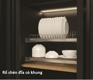 Giá bát đĩa có khung Hafele Cucina Presto 544.40.007