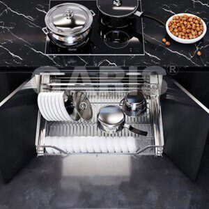 Giá bát đĩa đa năng cánh mở hoặc kéo Garis GD04E