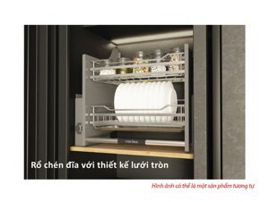 Giá bát đĩa di động Hafele Cucina Lento 504.76.208