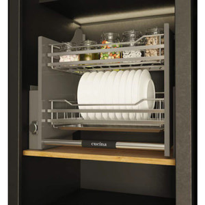 Giá bát đĩa di động Hafele Cucina Lento 504.76.018