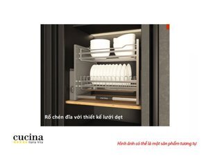 Giá bát đĩa di động Hafele Cucina Lento 504.76.218