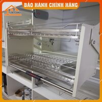 Giá Bát Đĩa Nâng Hạ Tủ Bếp Trên Inox 304