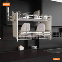 Giá bát đĩa nâng hạ tủ bếp trên Garis – GL06. 80E
