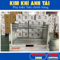 Giá bát đĩa nâng hạ tủ bếp chính hãng TAKI nhập khẩu, Kệ nâng hạ chén bát thông minh inox 304 nhập khẩu, có ống đũa 2025
