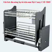 Giá bát đĩa nâng hạ tủ trên nan Dẹt Canzy CZF-5005