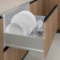 Giá Bát Đĩa, Thìa Đũa Vách Hộp Garis MD02V - Chất Liệu Inox 304