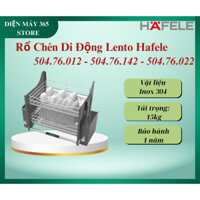 Giá bát nâng hạ Hafele 800 ml, Inox 304, Kệ Đựng Đồ Nhà Bếp Thông Minh