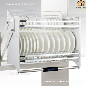 Giá bát nâng hạ inox 304 Eurogold EVI.190