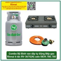 Giá Bộ Bình Van Dây Tự Động Bếp gas Rinnai 6 tấc RV-367G(N