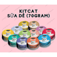 [GIÁ BÙNG NỔ] [COMBO 12] LON PATE KITCAT SỮA DÊ / GOATMILK CHO MÈO, SIÊU THƠM NGON, SỮA DÊ NHIỀU DINH DƯỠNG