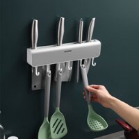 Giá cài dao dán tường Kèm  miếng dán siêu chắc  Kệ Để Đồ Dùng Nhà Bếp Kệ Cài Dao Kéo Oenon Có Miếng Dán