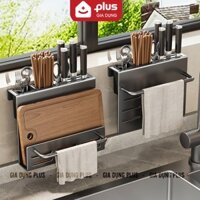 Giá cài dao kéo cao cấp, kệ để dao chống gỉ trọn đời, dán tường cao cấp (tặng kèm keo dán) ERMO