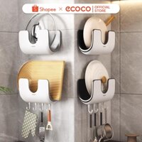 Giá cài nắp vung nồi ECOCO, Kệ treo thớt, đồ nhà bếp cao cấp (E1813)