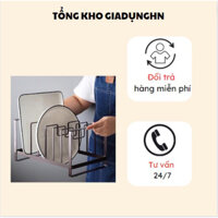 Giá cài vung, xoong, treo thớt sơn tĩnh điện cao cấp