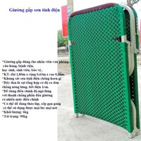 (GIÁ CẠNH TRANH) GIƯỜNG GHẾ GẤP VĂN PHÒNG KHUNG SẮT SƠN TĨNH ĐIỆN CHẮC CHẮN