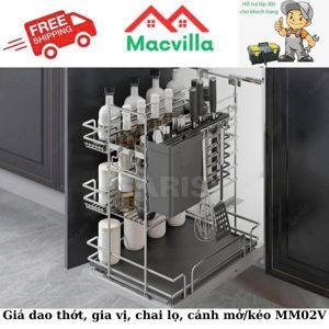Giá chai lọ dao thớt, gia vị Garis MM02V