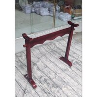 Giá chân đỡ đàn bầu bằng gỗ, có thể tháo rời 3 khúc tiện lợi