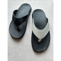 GIÁ CHÀO SÀN 149K - (MỚI) - Dép Kẹp Doctor Nam Da Bò Thật Cao Cấp , Đế Cao Su Nguyên Khối , Chống Trơn Trượt.