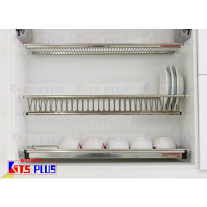 Giá chén bát cố định 3 tầng Eurokit GK12A.60