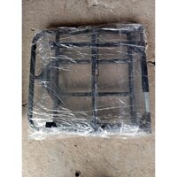 Giá chở hàng xe máy 50x60cm màu đen Baga đa năng-Mituhome tháo lắp có 2 xích, tăng đơ 2 bên