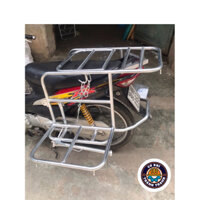 Giá chở hàng xe máy ,baga đèo hàng kệ trở hàng đa năng tiện lợi đổ xăng không cần tháo được chế tạo bằng ống thép D21