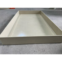 Gia công khay chống tràn , khay đựng hoá chất , bồn bể bằng chất liệu nhựa PPH