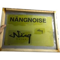 Gia công khung in lụa, chiếu bản, hoàn thiện, chỉ cần mua mực về là in lên sản phẩm