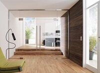 Giá cửa bản lề sàn kính cường lực