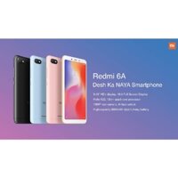 (GIÁ CỰC RẺ) Điện Thoại Xiaomi Redmi 6A 3GB/32GB XR6A