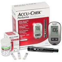 [Giá Cực Rẻ] Máy đo đường Huyết Accu-Chek tặng hộp que thử 10 que - SP mới nhất 2020