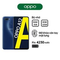 (GIÁ CỰC RẺ)Điện thoại OPPO A12 (3GB/32GB) - Fullbox Nguyên Seal Chính Hãng